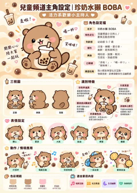 BOBA 珍奶水獺