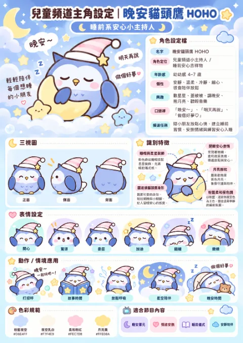 HOHO 晚安貓頭鷹