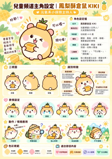KIKI 鳳梨酥倉鼠